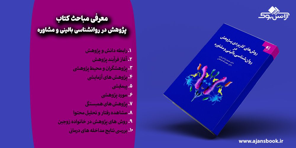 معرفی مباحث کتاب پژوهش در روانشناسی بالینی و مشاوره