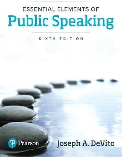 کتاب زبان انگلیسی Essential Elements of Public Speaking 6th
